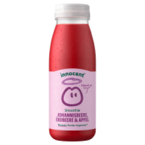 Aldi Süd  INNOCENT® Smoothie 0,25 l, Johannisbeere Erdbeere und Apfel