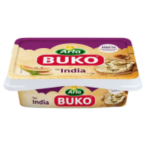 Aldi Süd  BUKO Arla Frischkäse 200 g, Indian Curry