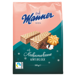 MANNER Wintergl&uuml;ck Kokosmakronen 185 g