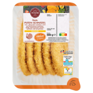 Aldi Süd  MEINE METZGEREI Puten Schnitzel Wiener Art 800 g