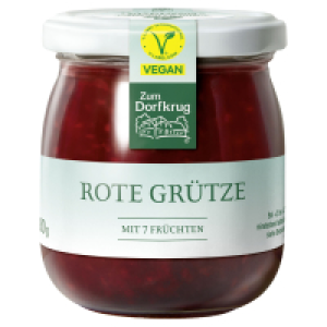 ZUM DORFKRUG Fruchtgr&uuml;tze 180 g, Rote-Gr&uuml;tze