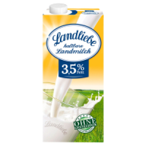 Aldi Süd  LANDLIEBE LANDLIEBE Haltbare Milch 3,5 %, 1 l