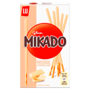 LU Mikado 75 g, Weiße Schokolade