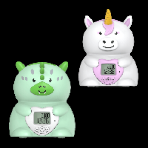 KRONTALER Spardose mit Wecker