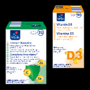 Aldi Nord Vitalis VITALIS Immun-Komplex / Vitamin D3 / Abwehr-Activ-Direkt