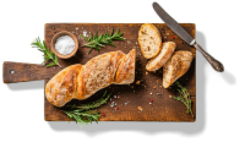 Rustikales Wurzelbrot