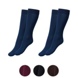 UP 2 FASHION WOMEN Damen Thermo Kniestr&uuml;mpfe, 2er-Packung