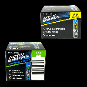 Aldi Nord Activ Energy ACTIV ENERGY Alkaline-Batterien