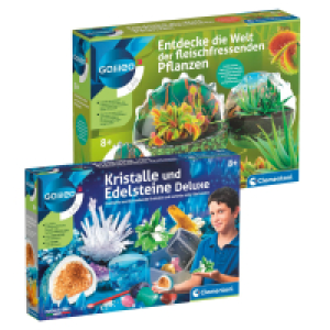 CLEMENTONI Galileo Experimentierkasten Kristalle und Edelsteine