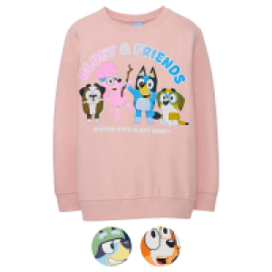 Bluey Lizenz Sweatshirt f&uuml;r Kleinkinder