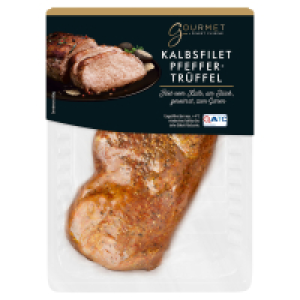 GOURMET FINEST CUISINE Kalbsfilet gew&uuml;rzt ca. 500 g, Pfeffer-Tr&uuml;ffel