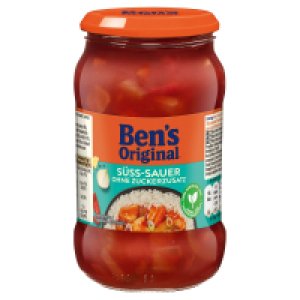 Aldi S&uuml;d  BENS ORIGINAL Saucen 395 g, ohne Zuckerzusatz