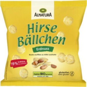 Alnatura Hirseb&auml;llchen Erdnuss