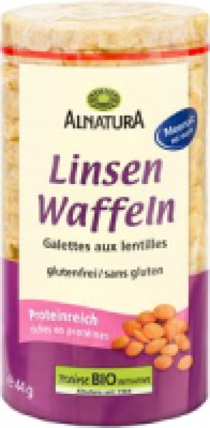 Alnatura Linsenwaffeln mit Meersalz