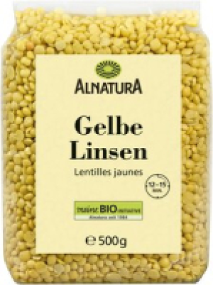 Alnatura Gelbe Linsen