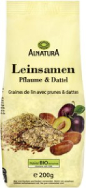 Alnatura Leinsamen mit Pflaumen und Dattel