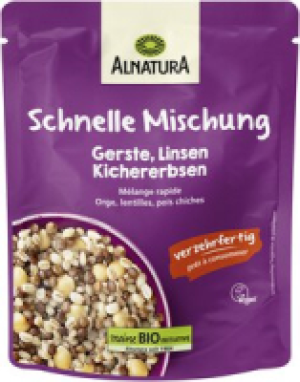 Alnatura Schnelle Mischung Gerste, Linsen, Kichererbsen