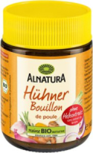 Alnatura H&uuml;hnerbouillon ohne Hefeextrakt (Glas)