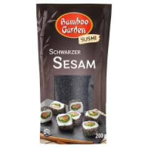 Aldi S&uuml;d  BAMBOO GARDEN Sesam schwarz 200 g