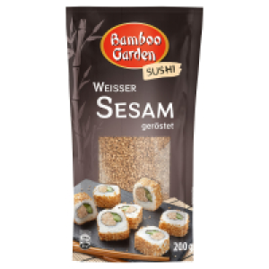 Aldi S&uuml;d  BAMBOO GARDEN Sesam wei&szlig; 200 g