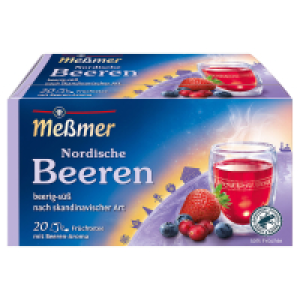 MESSMER L&auml;ndertee 50 g, Nordische Beeren