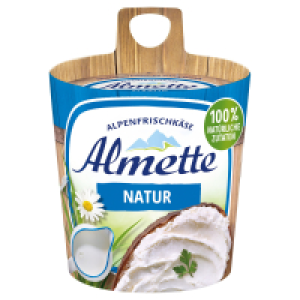 Aldi S&uuml;d  ALMETTE Frischk&auml;se Fass 150 g, Natur