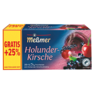 MESSMER verfeinerte Fr&uuml;che, Holunder-Kirsche