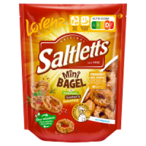 LORENZ Saltletts 150 g, Mini Bagel