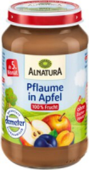 Alnatura Pflaume in Apfel