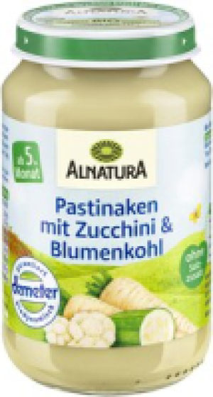 Alnatura Pastinaken mit Zucchini & Blumenkohl