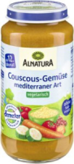 Alnatura Vegetarisches Men&uuml; Couscous-Gem&uuml;se mediterraner Art