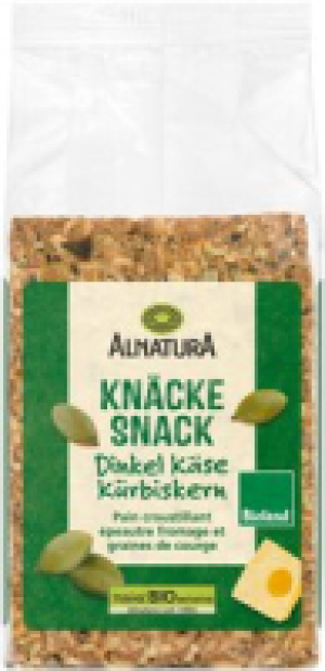 Alnatura Alnatura Kn&auml;ckesnack Dinkel-K&auml;se-K&uuml;rbiskern