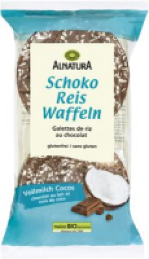 Alnatura Schoko-Reiswaffeln Vollmilch-Cocos