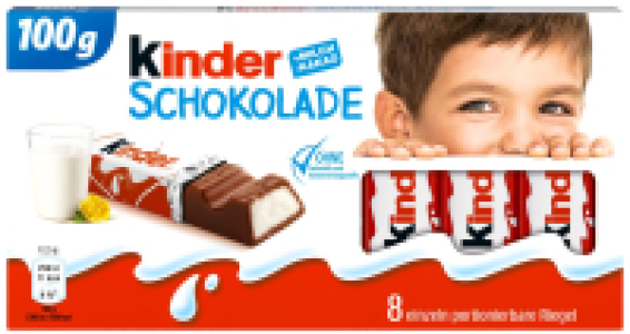 KINDER Schokolade oder YOGURETTE Schokoriegel