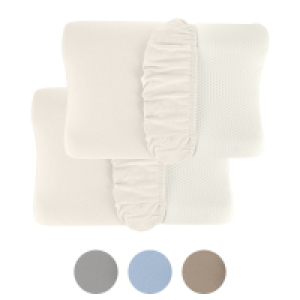 NOVITESSE Bezug f&uuml;r Nackenst&uuml;tzkissen 2er-Set