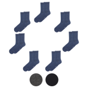 UP2FASHION Damen oder Herren Socken 7er-Set