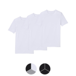UP2FASHION BASICS Herren Basic T-Shirt 3er-Set