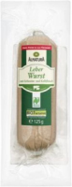 Alnatura Alnatura Leberwurst mit Schweine- und Kalbfleisch
