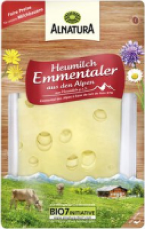 Alnatura Heumilch-Emmentaler in Scheiben