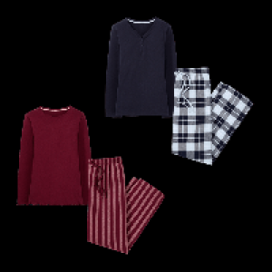 UP2FASHION Flanell-Pyjama