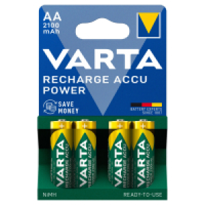VARTA Wiederaufladbare Batterien 4 Stk.