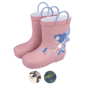 LILY & DAN Kleinkinder Gef&uuml;tterte Regenstiefel