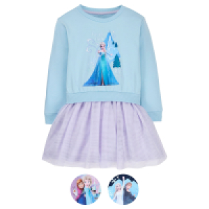 FROZEN Kinder T&uuml;ll Sweatkleid