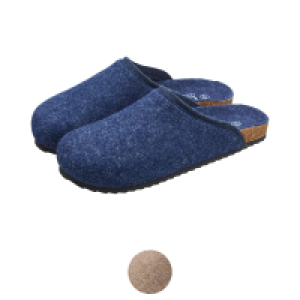 UP2FASHION BASICS Herren Filzclogs