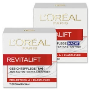 LOr&eacute;al Revitalift Gesichtspflege Tag oder Nacht 9.99&nbsp;&euro;