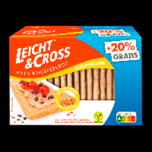 LEICHT & CROSS Knusperbrot Goldweizen 1.39&nbsp;&euro;