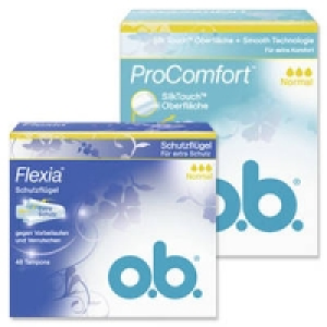 o.b. Tampons 4.45 €