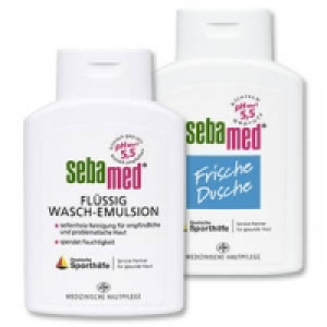 sebamed Flüssig Wasch-Emulsion oder Frische Dusche 2.49 €