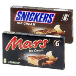 Ice Cream Mars oder Snickers 1.99&nbsp;&euro;
