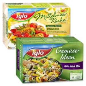 iglo Gem&uuml;se-Ideen, Rahm-Gem&uuml;se oder Mittelmeer-K&uuml;che 1.99&nbsp;&euro;